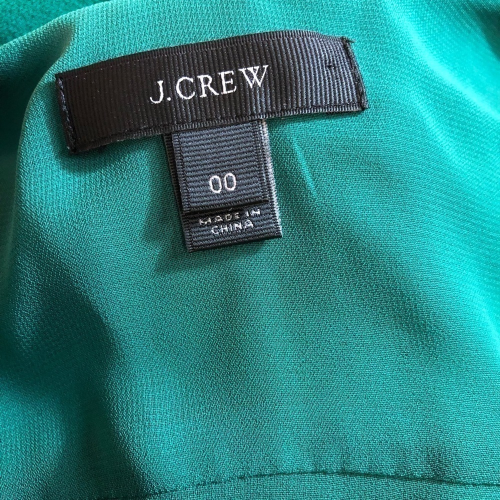 J. CREW GREEN DRESS - Picture 8 of 9